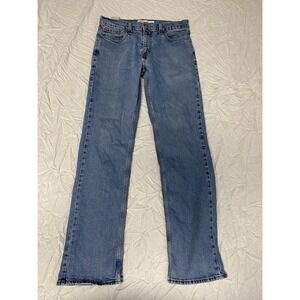 Signature Levi Strauss Gold 34x36 Relaxed Fit Jeans Light Wash Stretch Denim